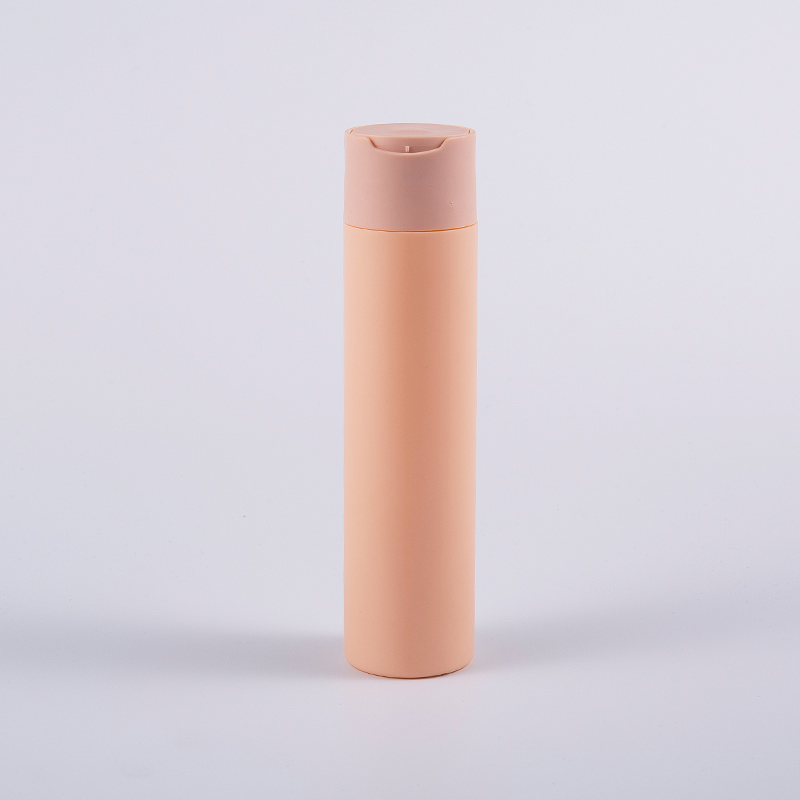 Vícebarevná čisticí láhev Soft Touch kulatého tvaru 250 ml s uzávěrem disku