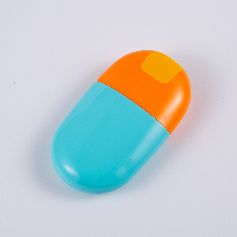 Solid Blue barva 30ml 50ml EVOH vícevrstvá lahvička na opalování se šroubovacím uzávěrem