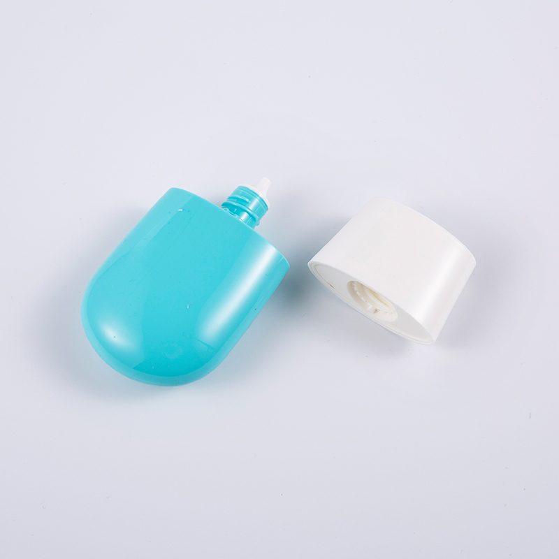 Eco-Friendly Travel Essential 30ml a 50ml prémiová modrá PE láhev na opalování Eco-Friendly Travel Essential 30ml a 50ml prémiová modrá PE láhev na opalování