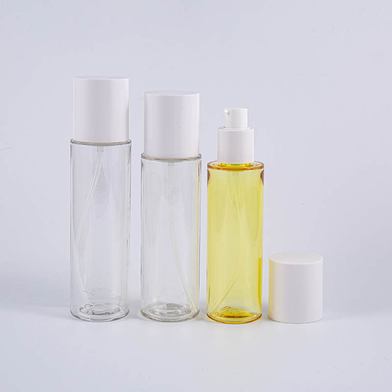 Osobní péče 130 ml 170 ml 200 ml kulatý tvar Petg Lotion Pump láhev