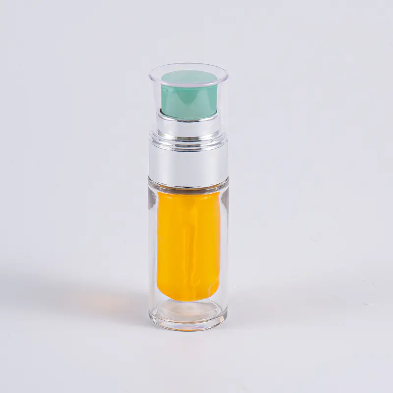 Čirá PETG láhev s vícevrstvým kompozitním vnitřním sáčkem 30 ml 50 ml vakuová láhev s pumpičkou Čirá PETG láhev s vícevrstvým kompozitním vnitřním sáčkem 30 ml 50 ml vakuová láhev s pumpičkou