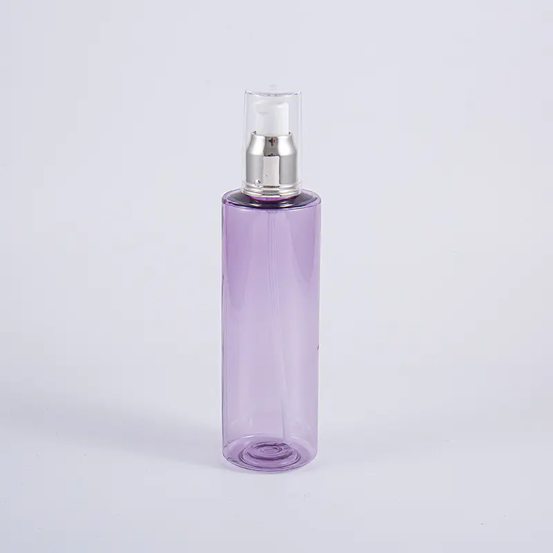 Kulaté 200ml PET lahvičky na obličejový toner Kulaté 200ml PET lahvičky na obličejový toner