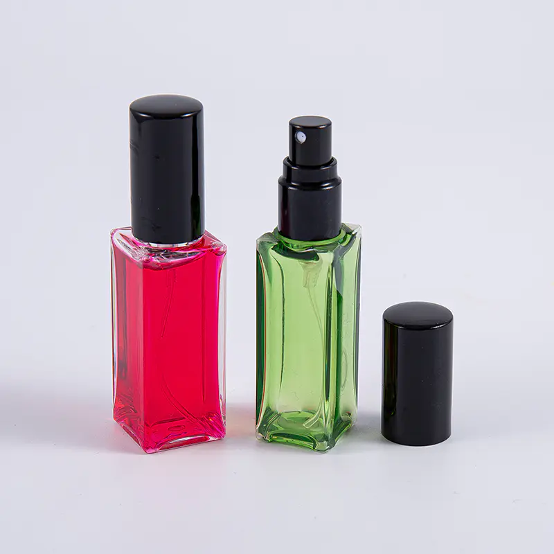 Tester 10ml PETG čtvercová vzorková dárková láhev